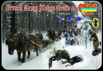 STRELETS*R 980133 FRENCH ARMY SLEDGE TRAIN 1