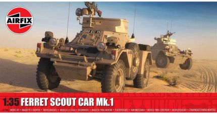 AIRFIX A1386 FERRET SCOUT CAR MKI