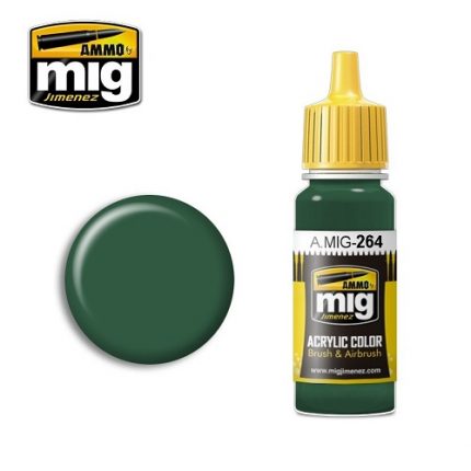 AMMO A.MIG-0264 IJN NAKAJIMA DARK GREEN ACRYLIC COLOR