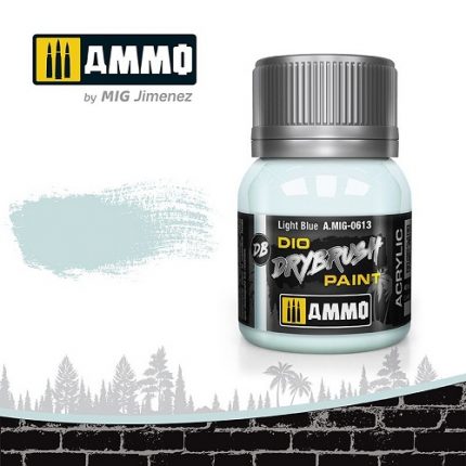 AMMO A.MIG-0613 DIO DRYBRUSH LIGHT BLUE