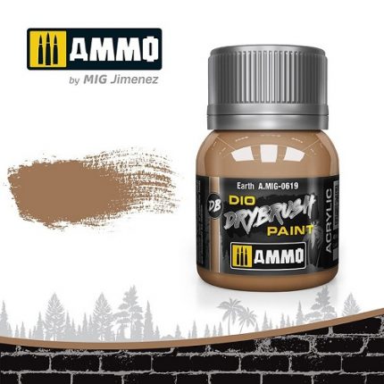 AMMO A.MIG-0619 DIO DRYBRUSH EARTH