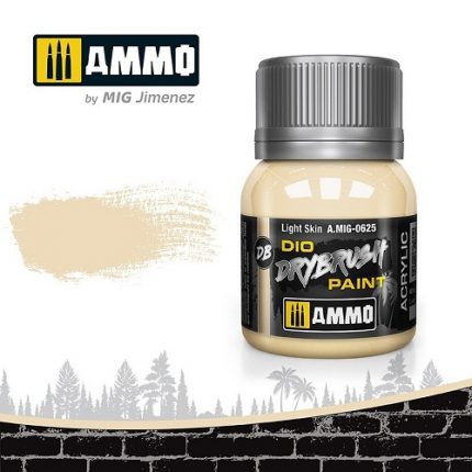 AMMO A.MIG-0625 DIO DRYBRUSH LIGHT SKIN