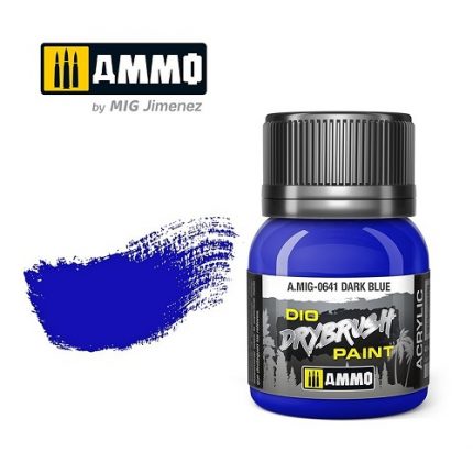 AMMO A.MIG-0641 DIO DRYBRUSH DARK BLUE