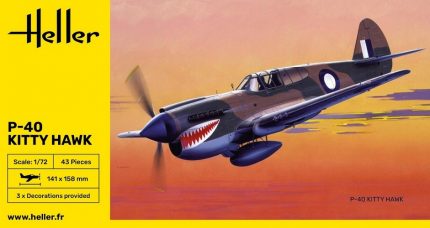 HELLER 80266 P-40 KITTYHAWK