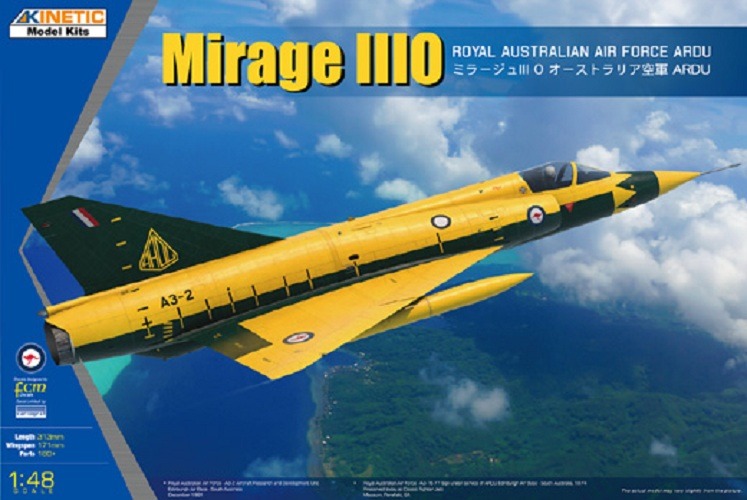 KINETIC K48145 MIRAGE IIIO ROYAL AUSTRALIAN AIR FORCE ARDU