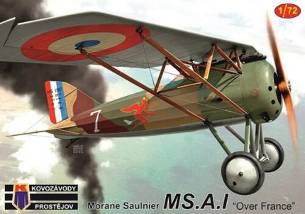 KP KPM0453 MORANE SAULNIER MS.A.I OVER FRANCE