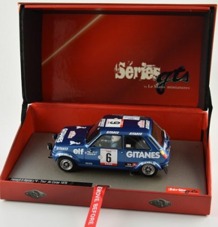 LE MANS MINIATURES GTS SERIES 132005M RENAULT 5 ALPINE N°6 TOUR DE CORSE 1979