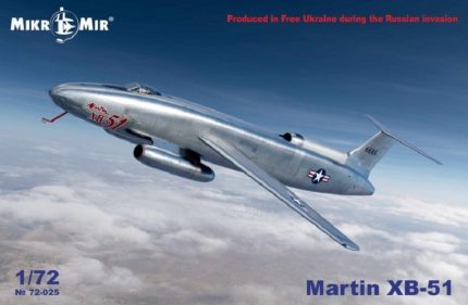 MIKROMIR 72-025 MARTIN XB-51