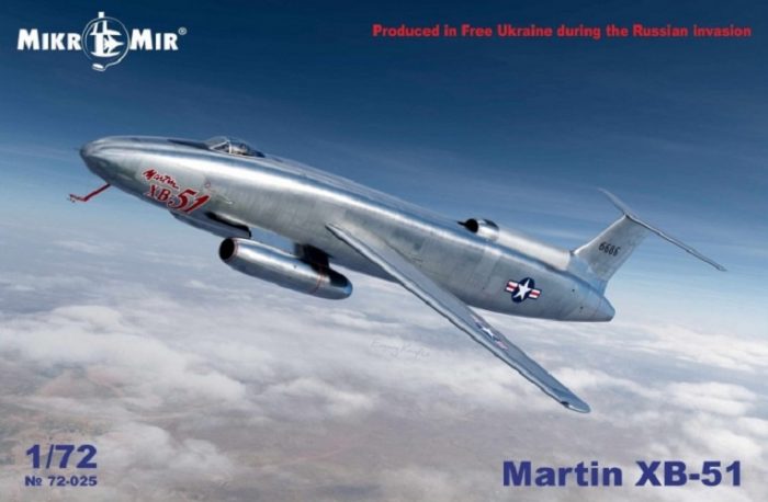 MIKROMIR 72-025 MARTIN XB-51