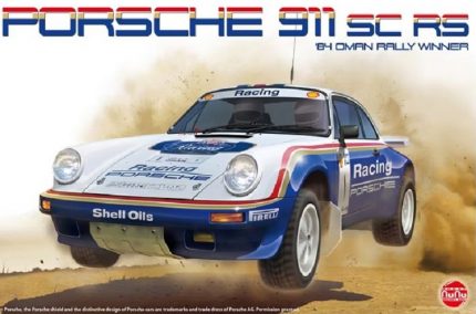 NUNU MODEL KIT PN24011 PORSCHE 911 SC RS 84 OMAN RALLY WINNER