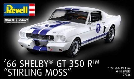 REVELL 07736 66 SHELBY GT 350 R STIRLING MOSS