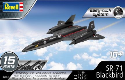 REVELL EASY-CLICK SYSTEM 03652 SR-71 BLACKBIRD