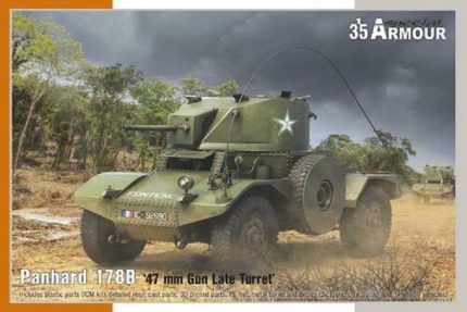 SPECIAL ARMOUR SA35009 PANHARD 178B 47 MM GUN LATE TURRET