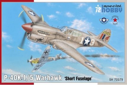 SPECIAL HOBBY SH72379 P-40K-1/5 WARHAWK SHORT FUSELAGE