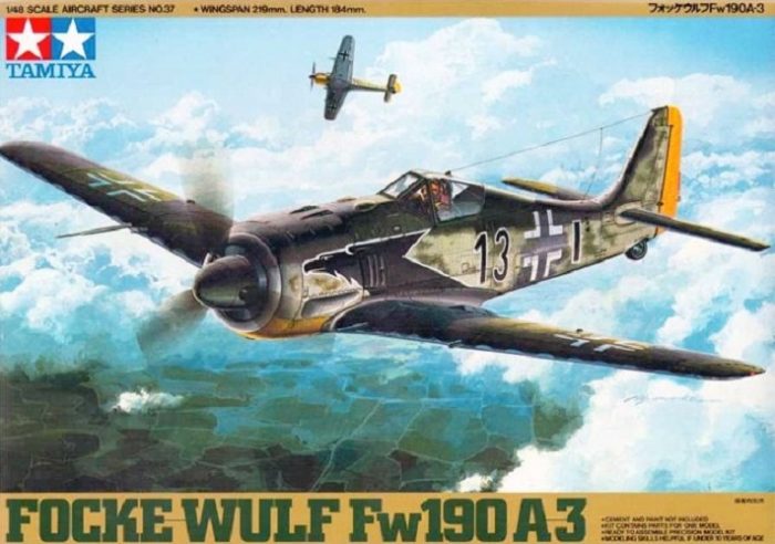 TAMIYA 61037 FOCKE-WULF FW190 A-3