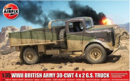 AIRFIX A1380 WWII BRITISH ARMY 30-CWT 4*2 G.S. TRUCK