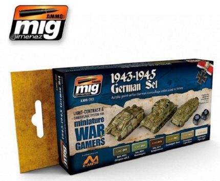 AMMO BY MIG JIMENEZ A.MIG-7117 1943-1945 GERMAN SET