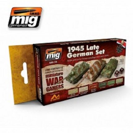 AMMO BY MIG JIMENEZ A.MIG-7118 1945 LATE GERMAN SET