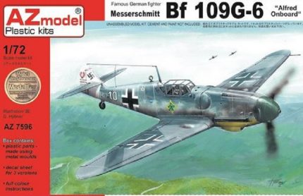 AZ MODEL AZ7596 MESSERSCHMITT BF 109G-6 ALFRED ONBOARD