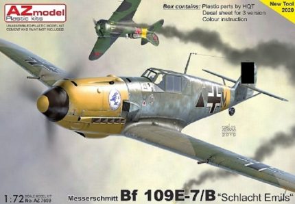AZ MODEL AZ7659 MESSERSCHMITT BF 109E-7/B SCHLACHT EMILS
