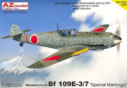 AZ MODEL AZ7676 MESSERSCHMITT BF 109E-3/7 SPECIAL MARKINGS