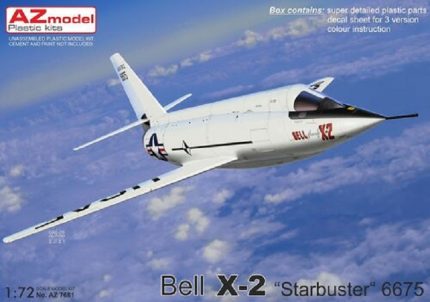 AZ MODEL AZ7681 BELL X-2 STARBUSTER 6675