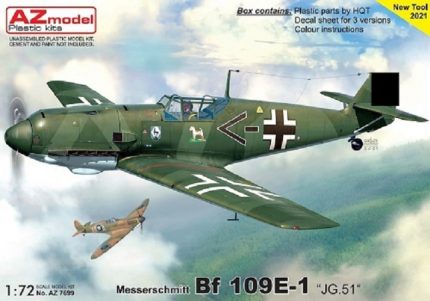AZ MODEL AZ7699 MESSERSCHMITT BF 109E-1 JG.51