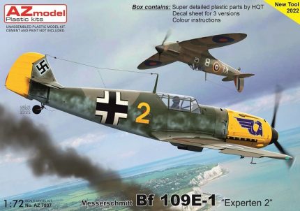 AZ MODEL AZ7807 MESSERSCHMITT BF 109E-1 EXPERTEN 2