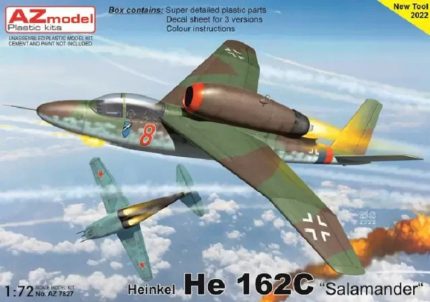 AZ MODEL AZ7827 HEINKEL HE 162C SALAMANDER