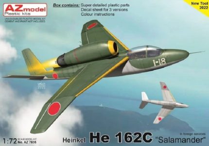 AZ MODEL AZ7835 HEINKEL HE 162C SALAMANDER
