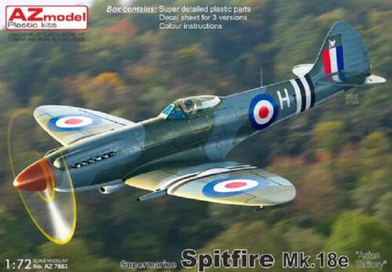 AZ MODEL AZ7883 SUPERMARINE SPITFIRE MK.18E ASIAN TERITORY