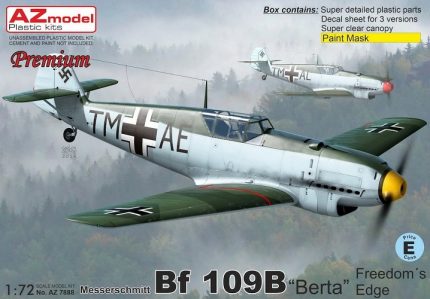 AZ MODEL AZ7888 MESSERSCHMITT BF 109B BERTA FREEDOM'S EDGE