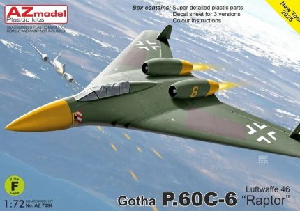 AZ MODEL AZ7894 GOTHA P.60C-6 LUFTWAFFE 46 RAPTOR
