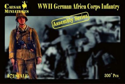 CAESAR MINIATURES 7713 WWII GERMAN AFRIKA KORPS AFRICA CORPS