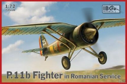 IBG MODELS 72518 PZL P.11B FIGHTER IN ROMANIAN SERVICE
