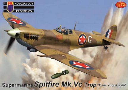 KP KPM0418 SUPERMARINE SPITFIRE MK.VC TROP OVER YUGOSLAVIA