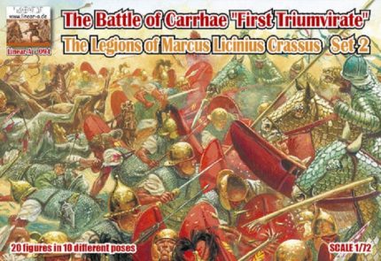 LINEAR-A-094 THE BATTLE OF CARRHAE FIRST TRIUMVIRATE THE LEGIONS OF MARCUS LICINIUS CRASSUS SET 2