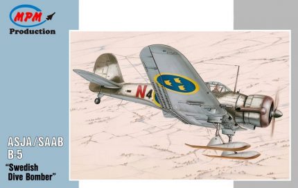 MPM 72514 ASJA/SAAB B-5 SWEDISH DIVE BOMBER