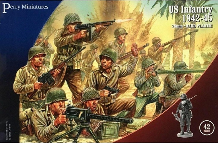 PERRY MINIATURES PEM-US1 US INFANTRY 1942-45