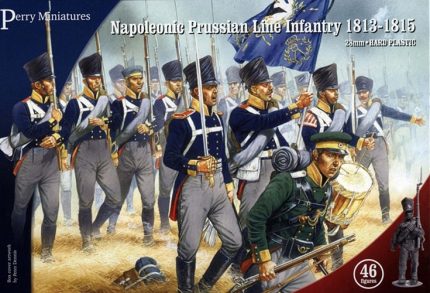 PERRY MINIATURES PEM-PN1 NAPOLEONIC PRUSSIAN LINE INFANTRY 1813-1815