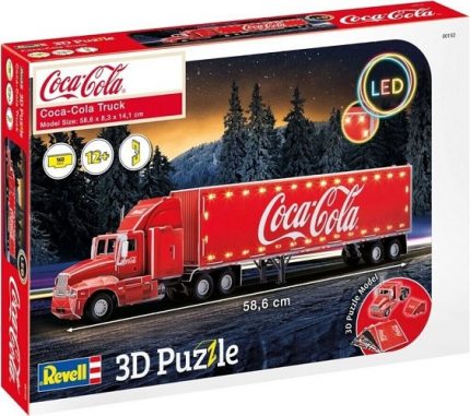 REVELL 00152 3D COCA-COLA TRUCK