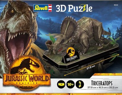 REVELL 00242 3D PUZZLE JURASSIC WORLDS TRICERATOPS