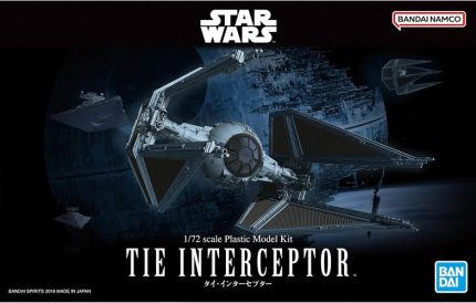 REVELL 01212 BANDAI 5065568 STAR WARS TIE INTERCEPTOR