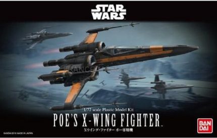 REVELL 01216 BANDAI 5069225 STAR WARS POE'S X-WING FIGHTER