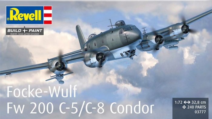 REVELL 03777 FOCKE WULF FW 200 C 5 C 8 CONDOR MODAGASTOCK revell-03777-focke-wulf-fw-200-c-5-c-8-condor-modagastock