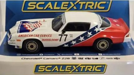SCALEXTRIC C4300 CHEVROLET CAMARO Z28 PETER JOHN DTM 1982