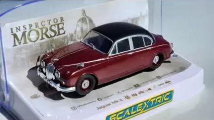 SCALEXTRIC C4502 JAGUAR MK2 INSPECTOR MORSE