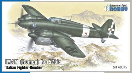 SPECIAL HOBBY SH48075 IMAM ROMEO RO 57BIS ITALIAN FIGHTER BOMBER