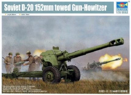 TRUMPETER 02333 SOVIET D-20 152MM TOWED GUN-HOWITZER