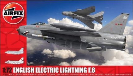 AIRFIX A05042A ENGLISH ELECTRIC LIGHTNING F.6